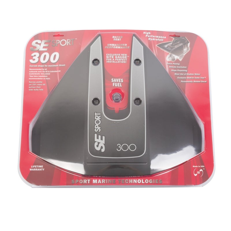 Boating Accessories SE Sport 779-se300blk Fins Stabilizer, Black, One Size - Image 1